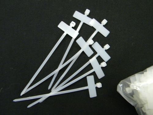 100 pack cable bundle identification marking zip ties write on self locking 4&#034; for sale