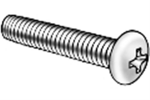 1/4-20x1 1/2 machine screw phillips pan hd unc stainless steel, pk 100 for sale