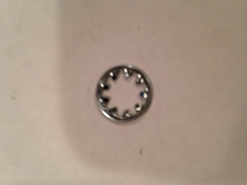 100 1/4&#034; Internal Tooth Lock Washer Zinc Plated