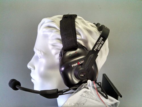 Firecom wireless headset - under helmet style - uhw52 - intercom only ptt for sale