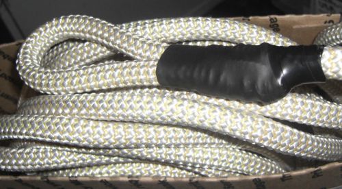 97&#039; of 1/2&#034; kevlar rope kernmantle aramid fiber whitehill corp vets-198 with eye for sale