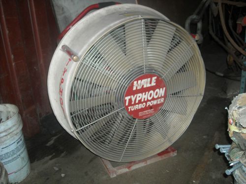 Hale ppv typhoon turbo 30tfn water powered 30” ventilator fan for sale