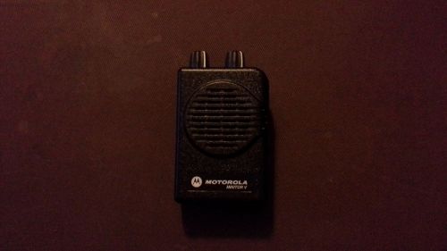 Motorola Minitor V Pager Non Stored Voices