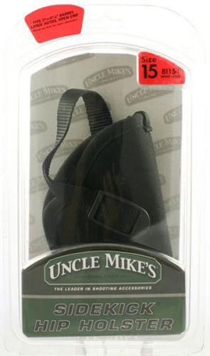 Uncle mike&#039;s sidekick hip holster lh 4.5&#034; lg auto cordura um8115-2 043699811526 for sale