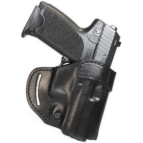 Blackhawk 420501bk-r black rh compact askins leather colt 1911 gun holster for sale