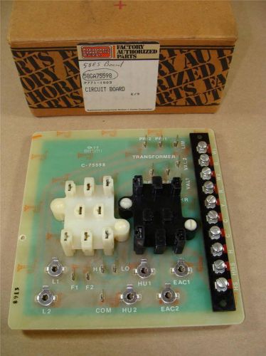CARRIER WHITE RODGERS BRYANT PAYNE 58GA75598 GAS FURNACE CONTROL CIRCUIT BOARD