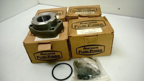 Lot of 4 anchor fluid power w43-24-32u flange lit kit for sale