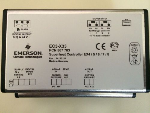 Emerson ec3-x33 superheat controller flow controls 97707 for sale