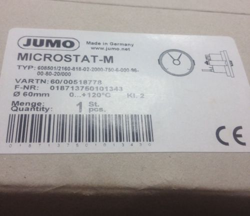 Jumo Microstat-m Capillary thermostat 0/120C