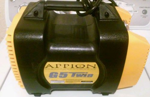 Appion g5twin refrigerant recovery machine  (no reserve) for sale