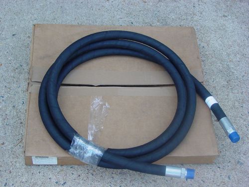 Hydraulic hose 1/2&#034; mil-dtl-13531 11ft long 1/2 npt ends nrp jones hose 3500 psi for sale