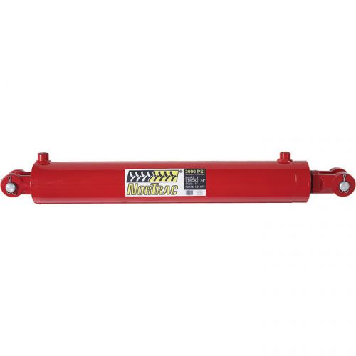 Nortrac heavy-duty welded cylinder-3000 psi 4in bore 24in stroke #992226 for sale