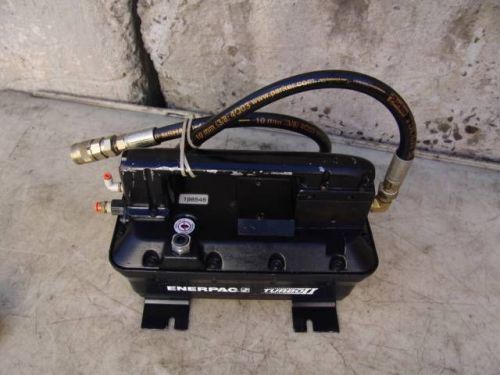 Enerpac turbo ii air hydraulic pump  great shape #6 for sale