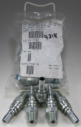 (20) new eaton (aeroquip) hose end fittings part number 1sa8ps8 for sale