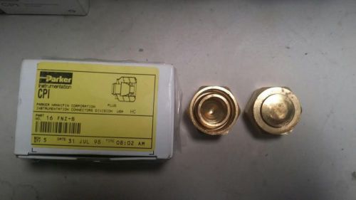 Parker 16 fnz-b brass plug - 1 box - new for sale
