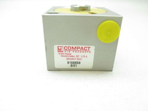 NEW COMPACT S158X58 5/8 IN 1-5/8 IN 150PSI PNEUMATIC CYLINDER D448701