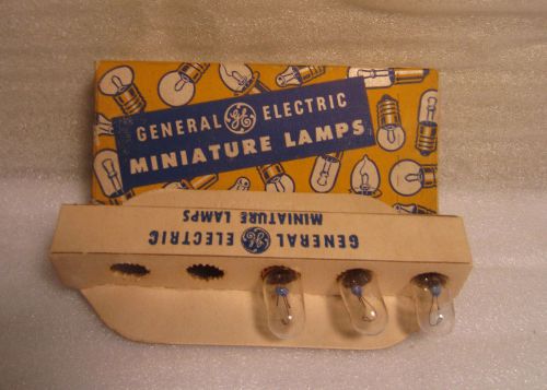 Box Of 3 GE General Electric 1488 GE1488 Coin Machine Miniature Light Bulb Lamps