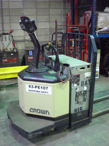 Crown pe3000 electric pallet jack - 12&#039; forks - 8000lbs capacity for sale