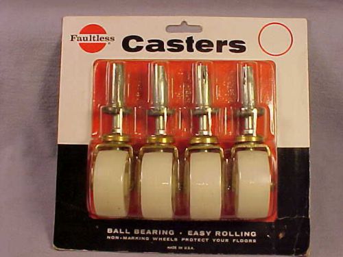 4 PACK FAULTLESS CASTERS FURNITURE