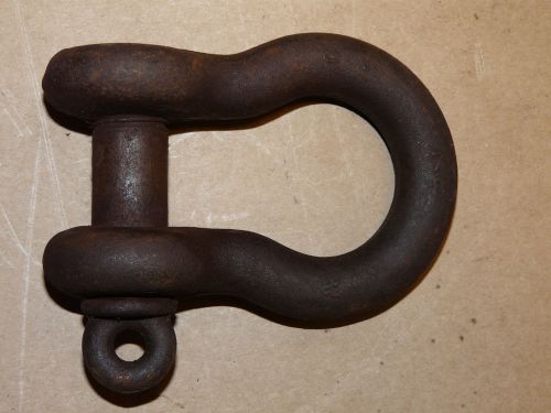 Large 7/8” Lifting/Towing/Rigging Clevis Shackle w/ Screw Pin INV7550