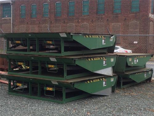 Afx 7x8 kelley air powered loading dock leveler 40,000 lbs capacity 7x8afx used for sale