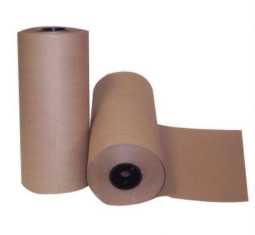 24&#034; x 1080&#039; 40# Kraft Shipping Wrapping Paper Roll 40
