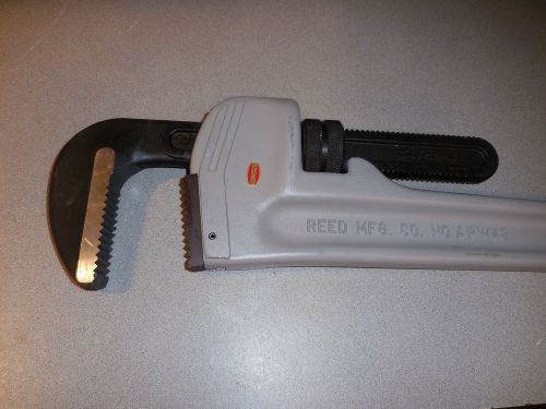 New reed arw48 aluminum 48&#034; pipe wrench 6&#034; pipe capacity for sale