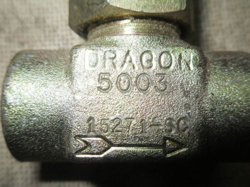 (rr8-1) 1 new dragon 5003 10000 # 1/4 needle valve for sale