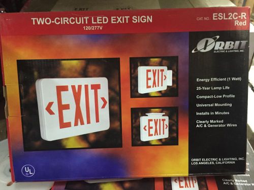 EXIT SIGN (3 PACK)