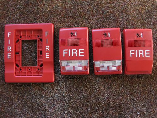 MIXED LOT OF COMMERCIAL FIRE SYSTEMS ACCESSORIES BY GE/FIREWORX &amp; EDWARDS