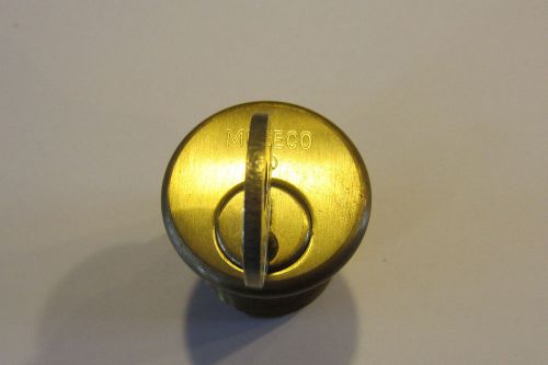 Medeco High Security threaded lock cylinder with 1 Medeco key (C22)