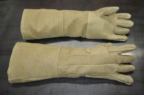 Newtex Zetex Plus 2100018 Double Palm, 23 inch, Heat Resistant Gloves, PR.