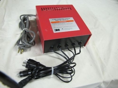 5-Unit charging Station for use with 3M Respirator System, Part# 520-03-72