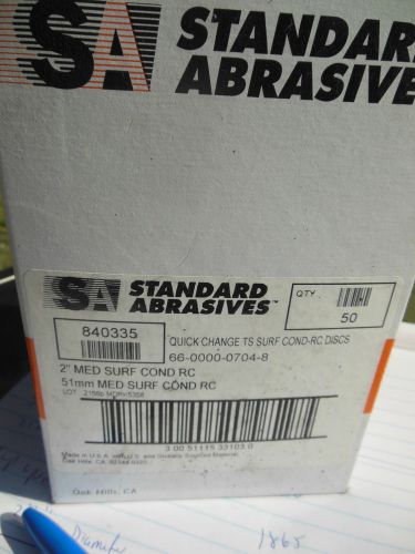 Standard abrasives/3M 840335 Quick change TS surface RC-discs quantity 50