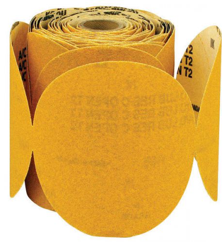 Global abrasives 5346 gold psa paper disc roll without liner for sale