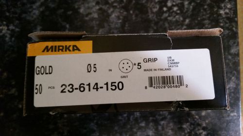 Mirka 23-614-150 Gold Grip Disc - 20 Boxes of 50