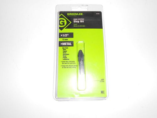 New greenlee metal step bit 1/2&#034; 13mm 34410 5 available