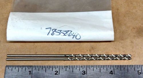 Two precision twist #38 hss bright taper length drill 052038 r52 (box 1083) for sale