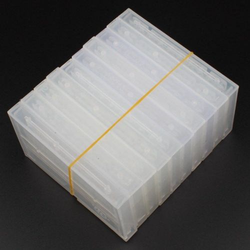 New 10pcs/lot 3.175mm shank package box, plastic case box for milling cutter for sale