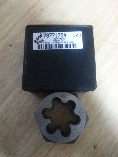 Interstate - Hex Rethreading Dies Thread Size M25x1.50 Hex Size  1-13/16