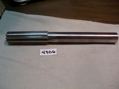 (#4906) used machinist .751 inch straight shank shop made stubby reamer for sale