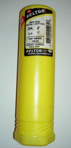 Relton hole saw hs-32. new for sale
