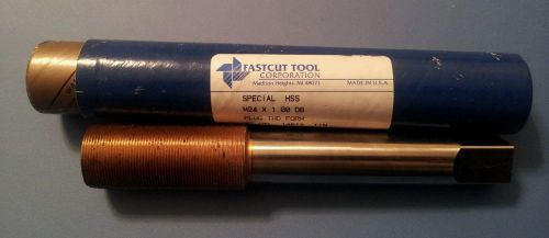 NEW FASTCUT TOOL THREAD FORMING TAP M24 X 1.0 Made in USA. TiN coated