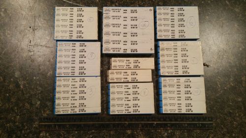 Large lot of 51 greenfield gtd taps 12 24, 18 24, 5/16 18, 12 24, 10 32, 1/4 20 for sale