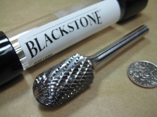 New blackstone carbide 5/8&#034; cylinder bur deburring chamfer cutting burr tool bit for sale