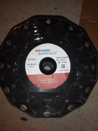 Bedra broncocut .25mm yd: 39.800 tensile strength 520 n/mm^2 type x wire spool for sale