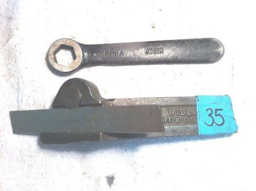 N-31-r williams cutting-off &amp; side tool w/ wrench for sale