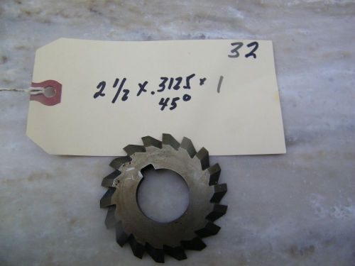 B &amp; S - MILL CUTTER - 2 1/2 X .312 X 1, 18 TEETH USA