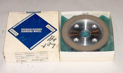 Bay state diamond wheel grinder attachment, 6&#034; dia x 1.25&#034; hole x .75&#034; face for sale