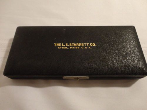 Vintage L.S. STARRETT CO. Inside Micrometer Caliper